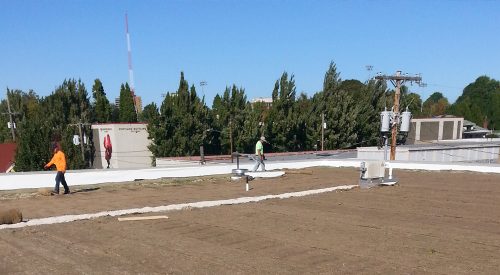 Portland Rock Gym Stormwater Facility and Ecoroof