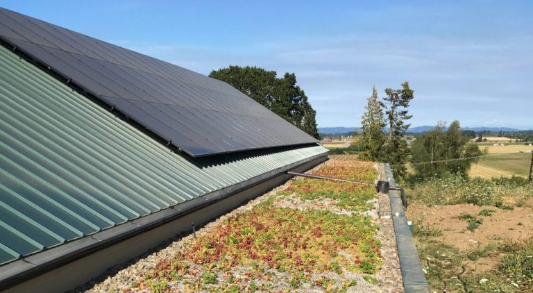 Read more about the article Cohousing parking structure with solar and ecoroof
